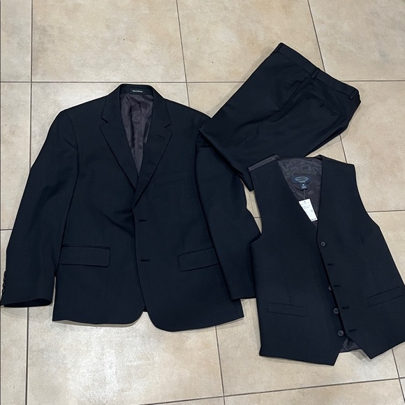 Pronto Uomo Black Suit Set